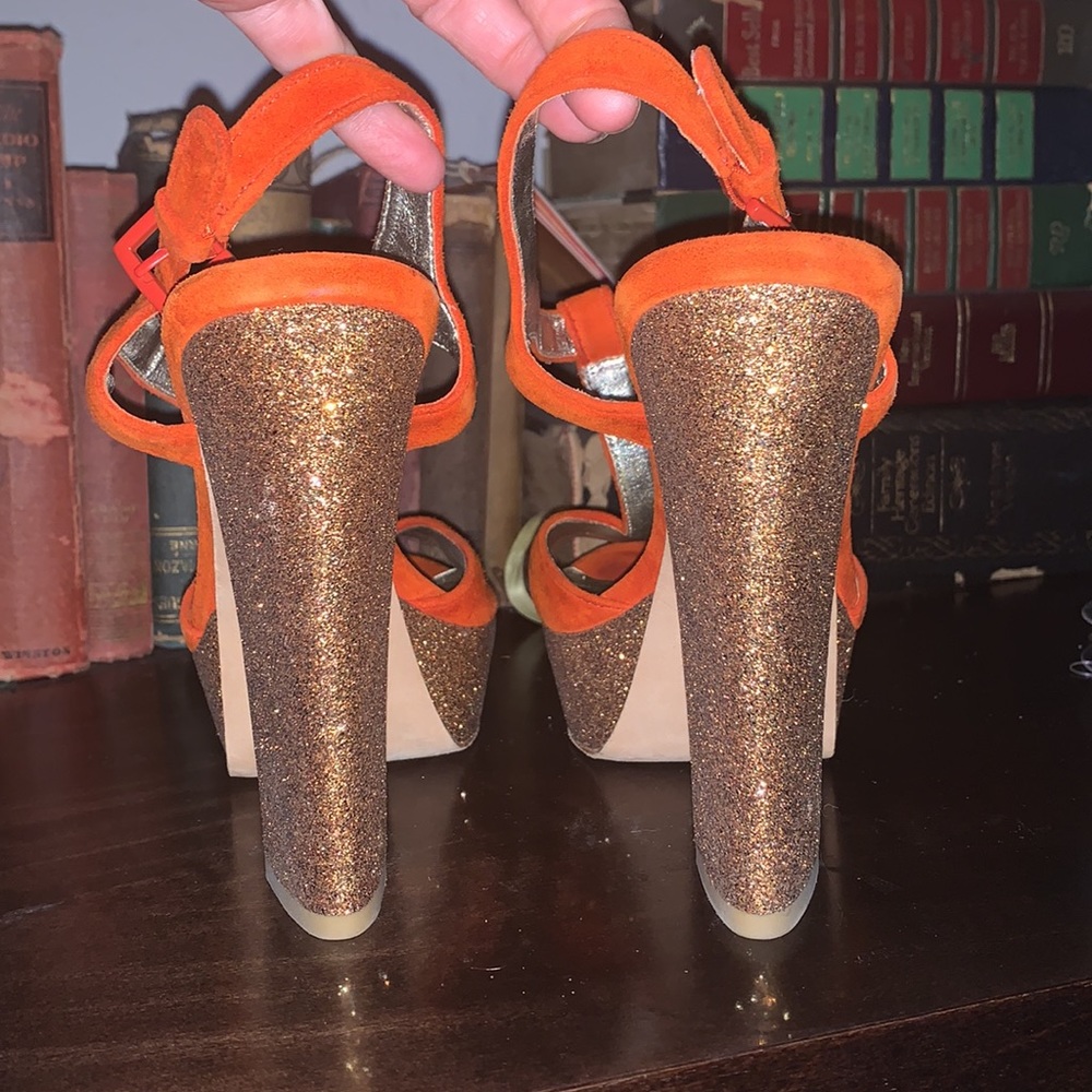 Pelle Moda Size 7 1/2 Platform 5” Heel - image 7